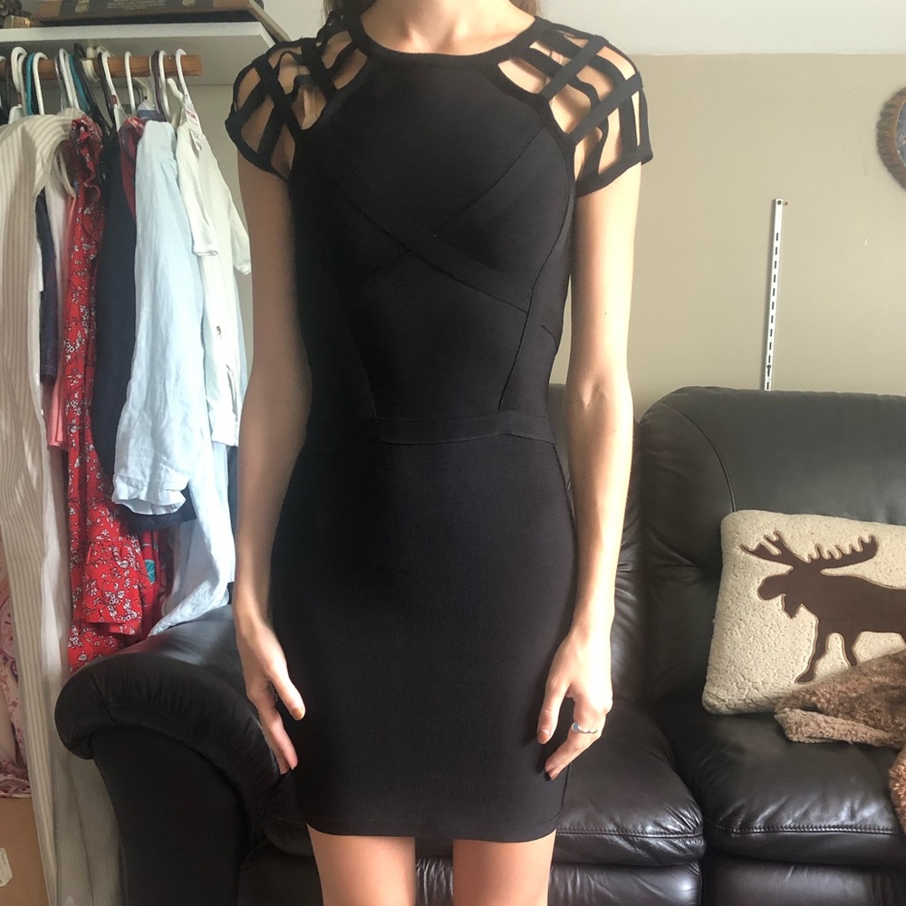 Bebe Black Dress